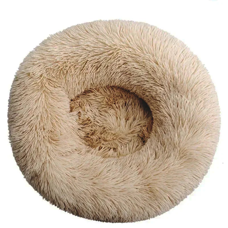 Super soft round pet bed