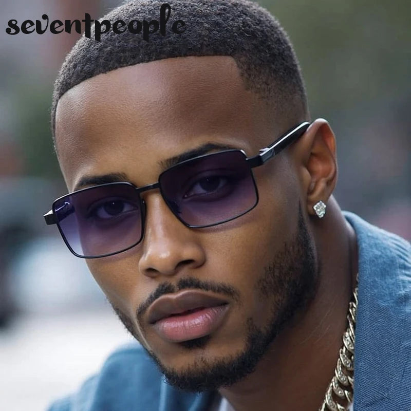 Luxury vintage punk sunglasses