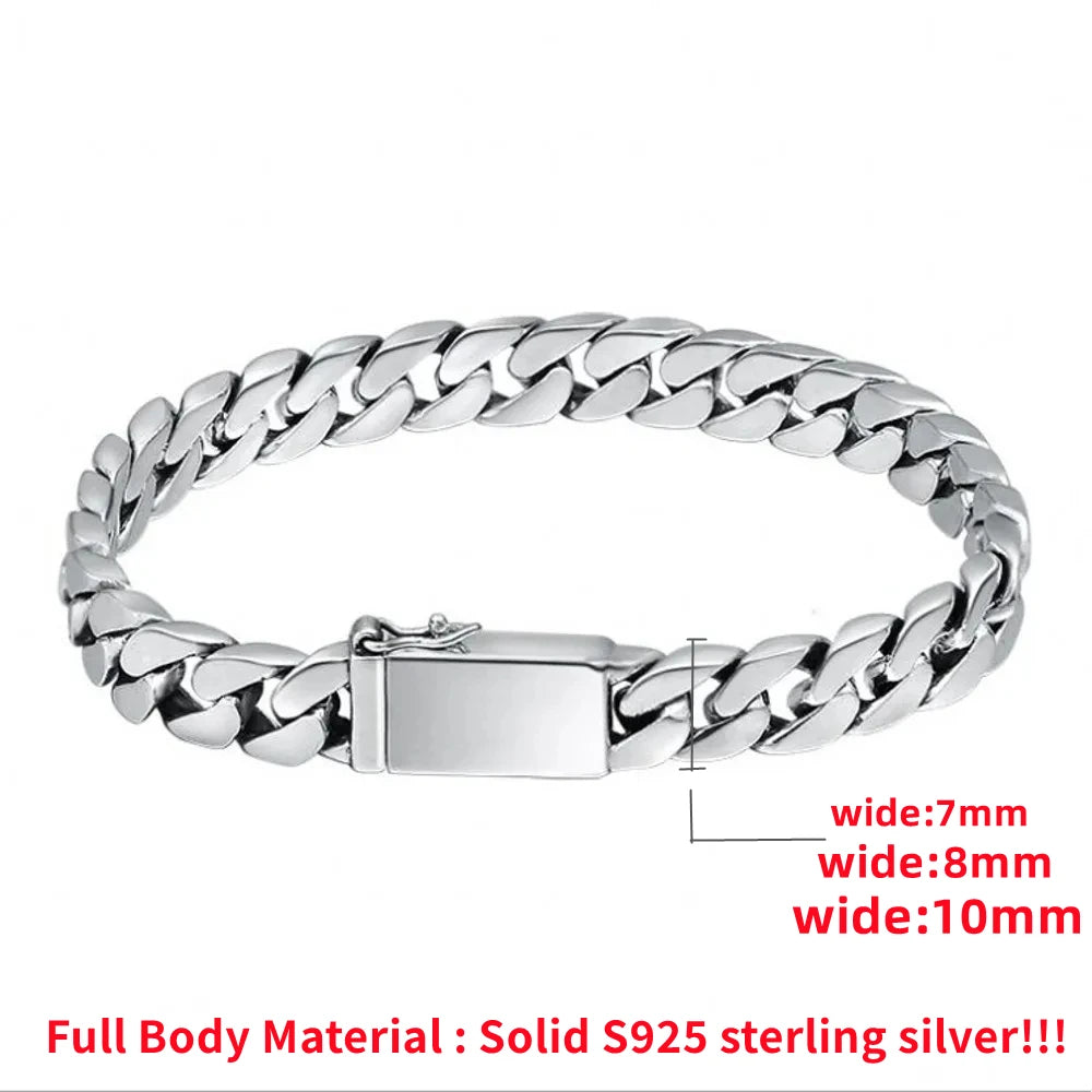 100%  Sterling Silver Bracelet