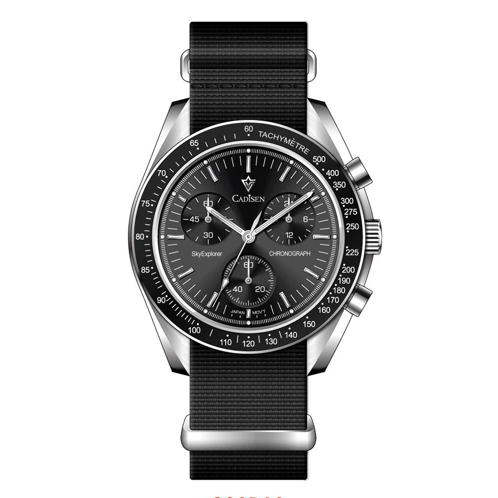 CADISEN  Men's Watches Chronograph Automatic