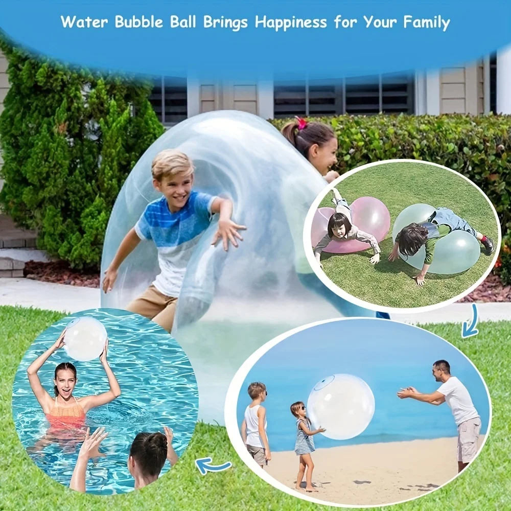 Elastic inflatable balloon