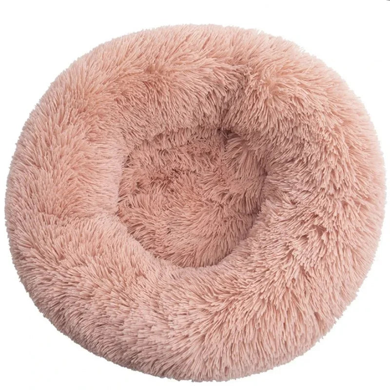 Super soft round pet bed