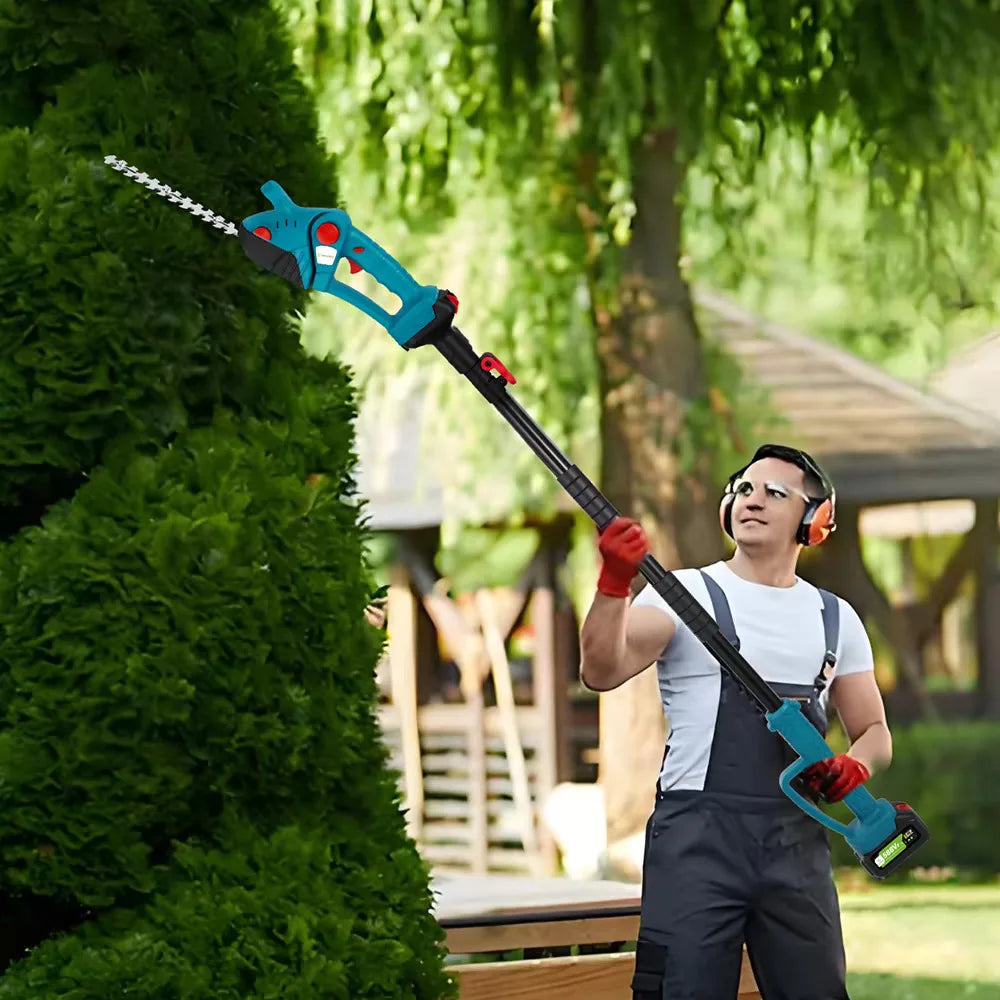 3-in-1 Telescopic Electric Hedge Trimmer