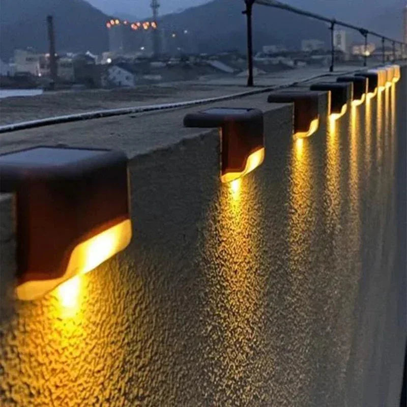 Waterproof solar lights for outdoor areas