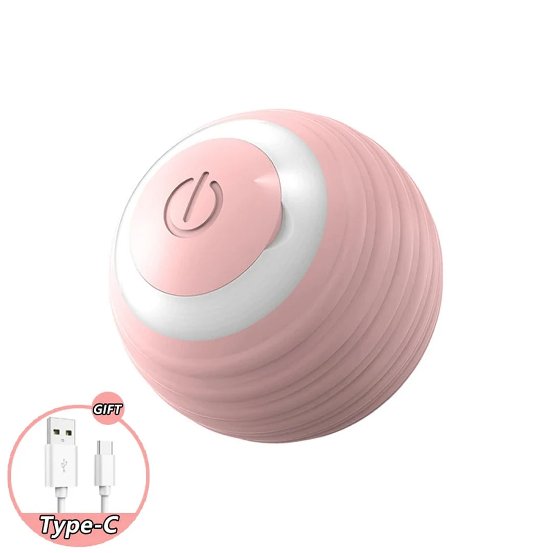 Interactive Cat Toy, Automatic Electric Rolling Ball