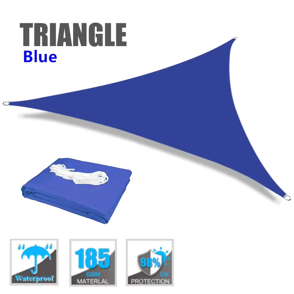 Triangular Waterproof Outdoor Awning