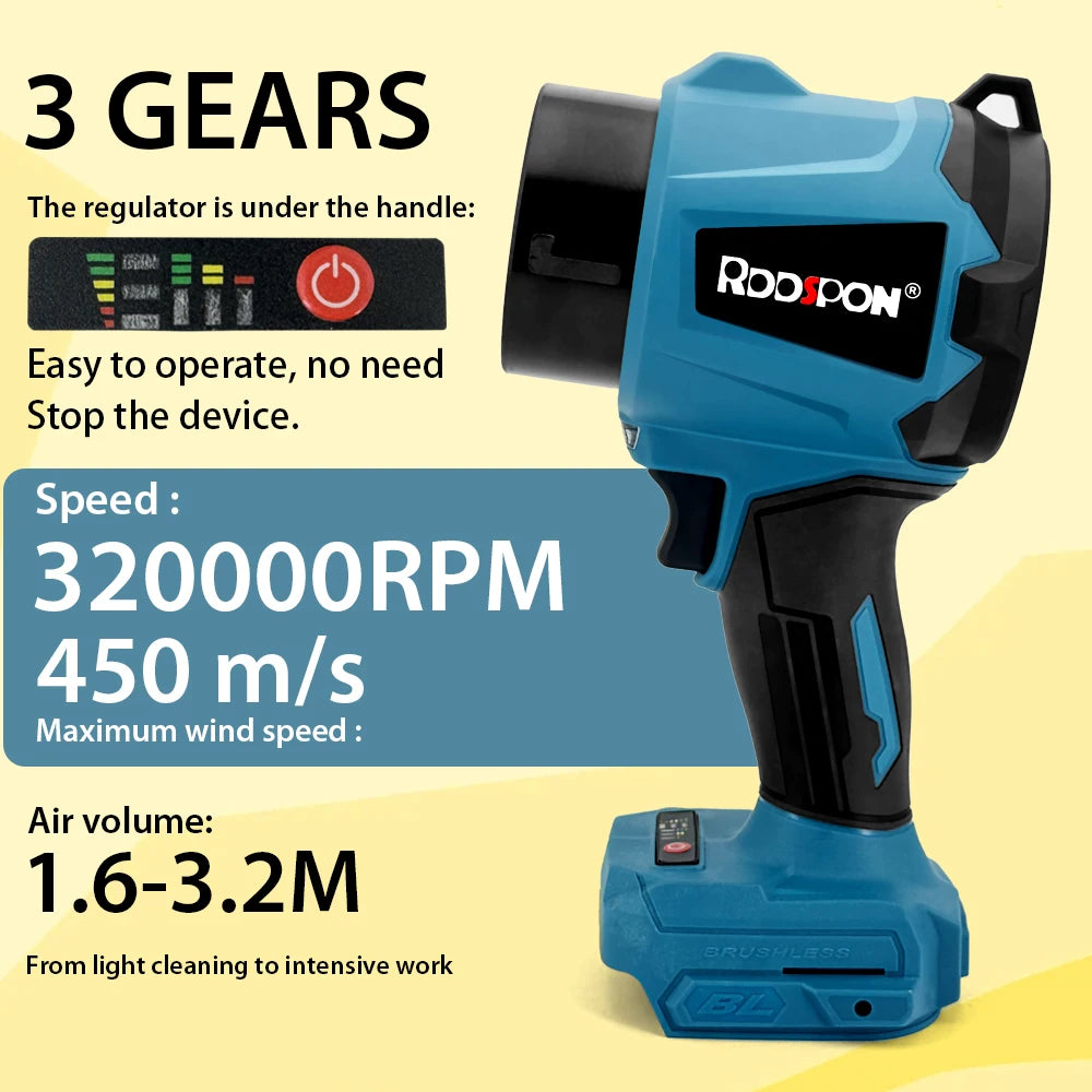 Portable electric jet fan