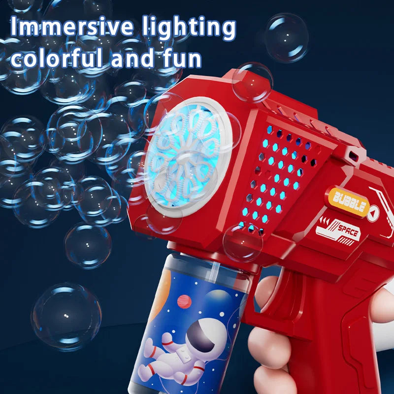 Soap bubble gun