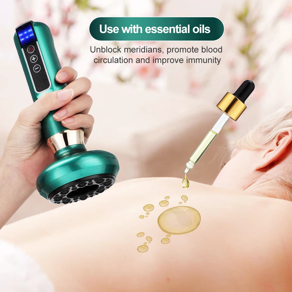 Electric GuaSha Anti-Cellulite Vacuum Cupping Massager