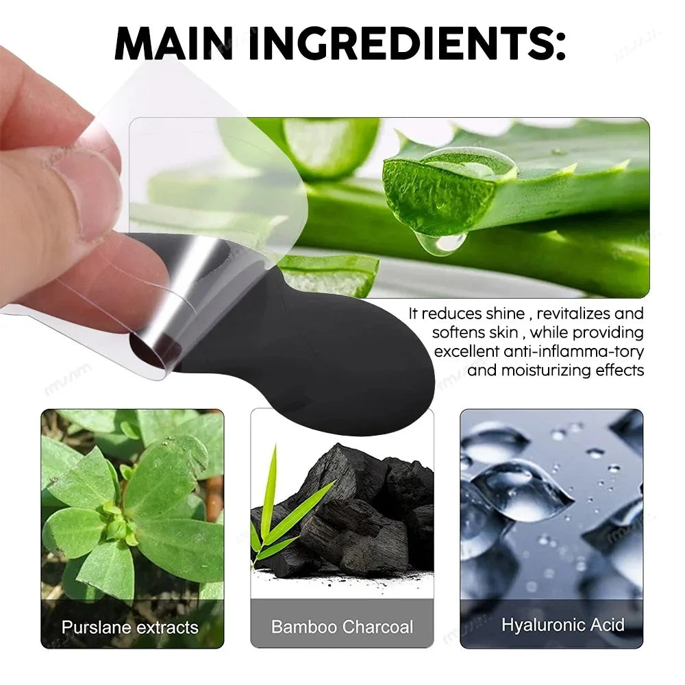 Facial mask for deep cleansing of acne and blackheads