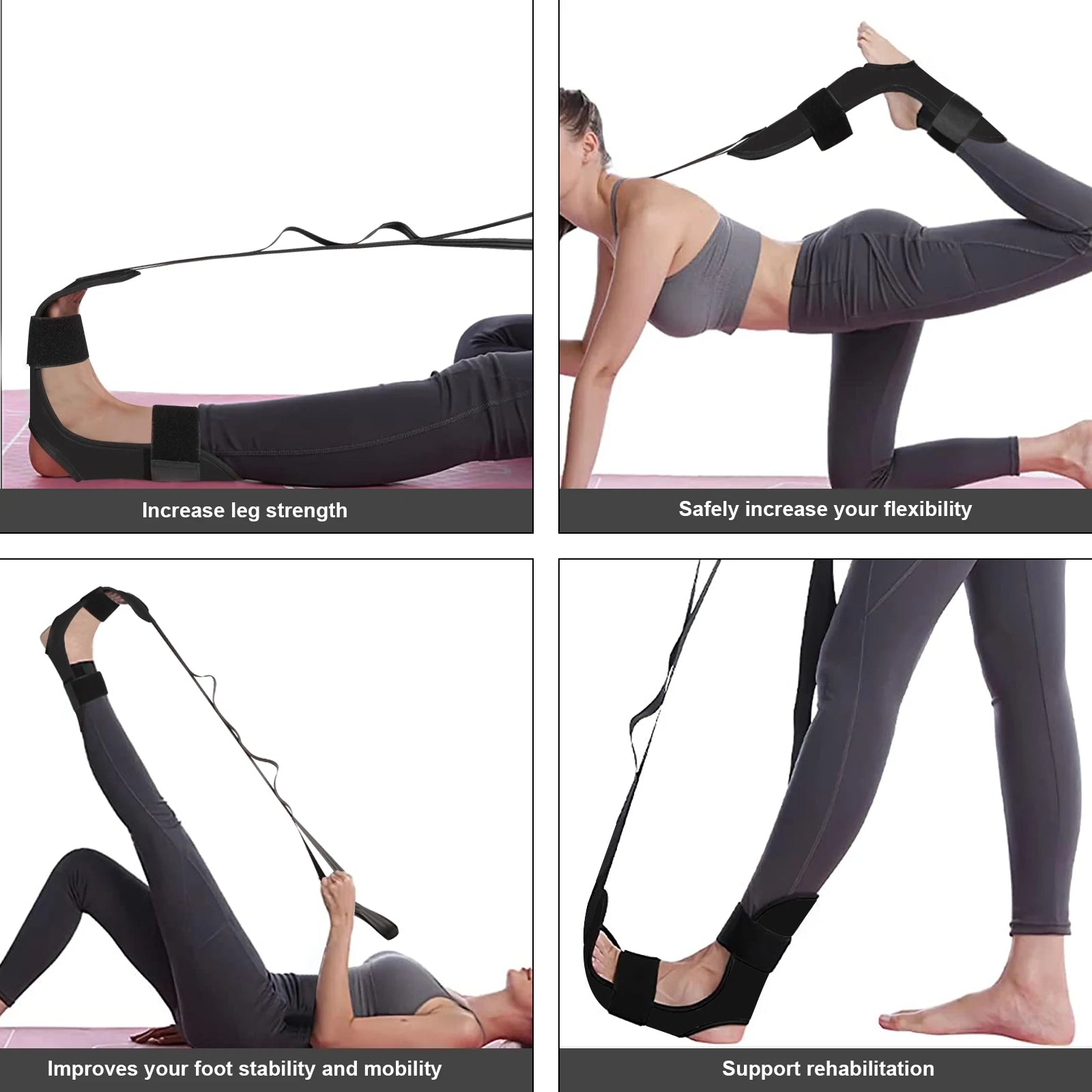 Flexible yoga stretcher