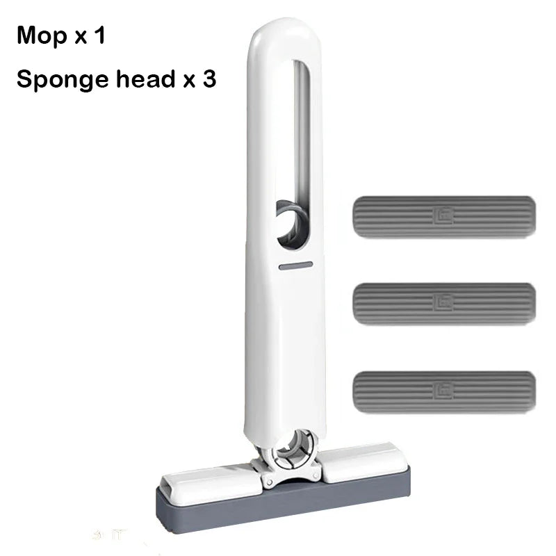 Mini Foldable Powerful Squeeze Mop