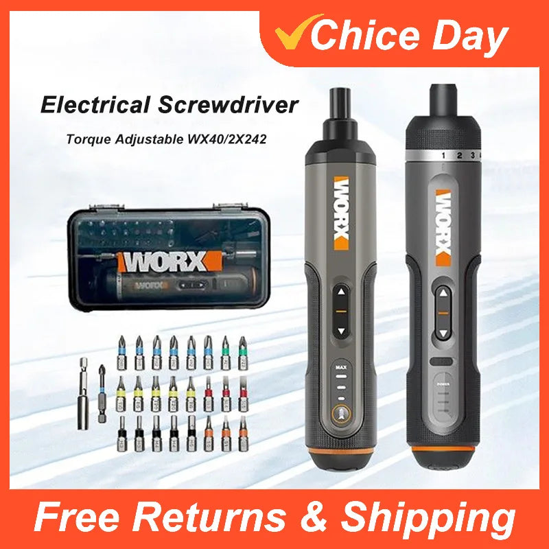 Worx 4V Mini Electrical Screwdriver Set