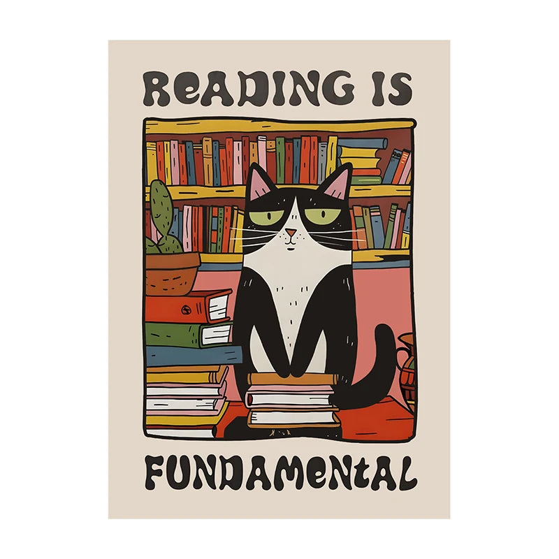 Retro Kitchen Canvas Poster