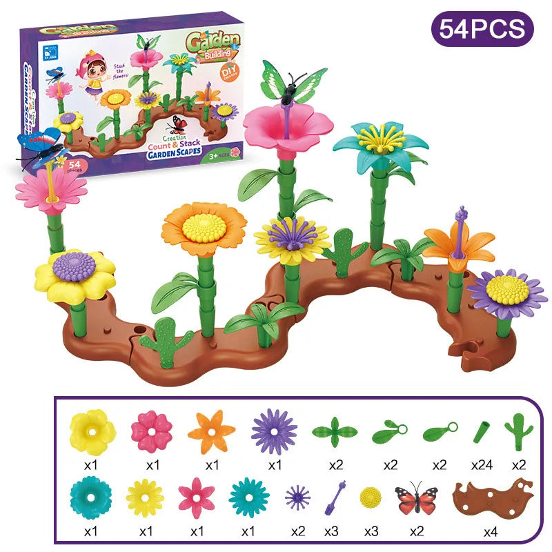Flower Garden in blocks