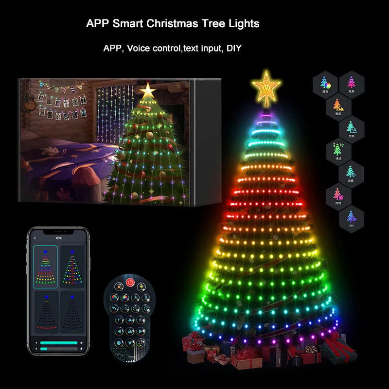 LEDs Smart Christmas Tree Lights