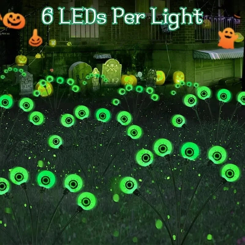 Purple Halloween Solar Stake Lights