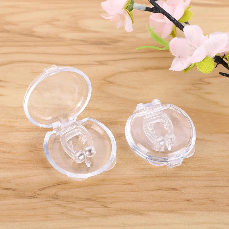Anti-snoring nose clip