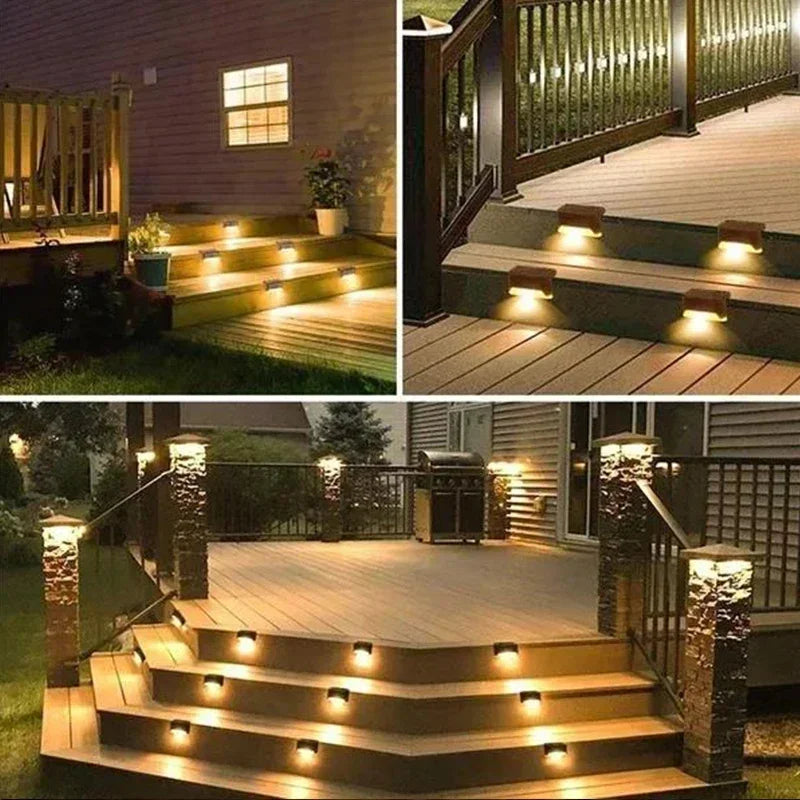 Waterproof solar lights for outdoor areas