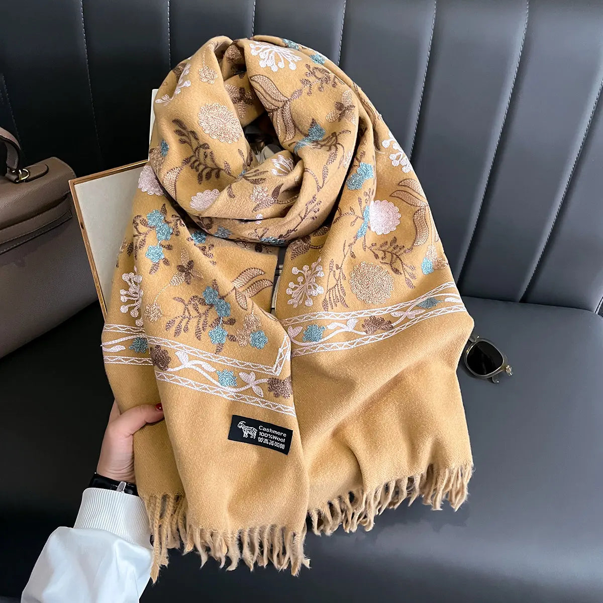 New Winter Warm Cashmere Scarf for Women