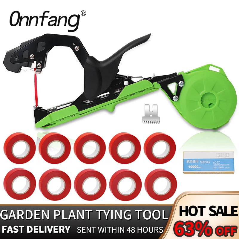 Onnfang garden plant tying machine