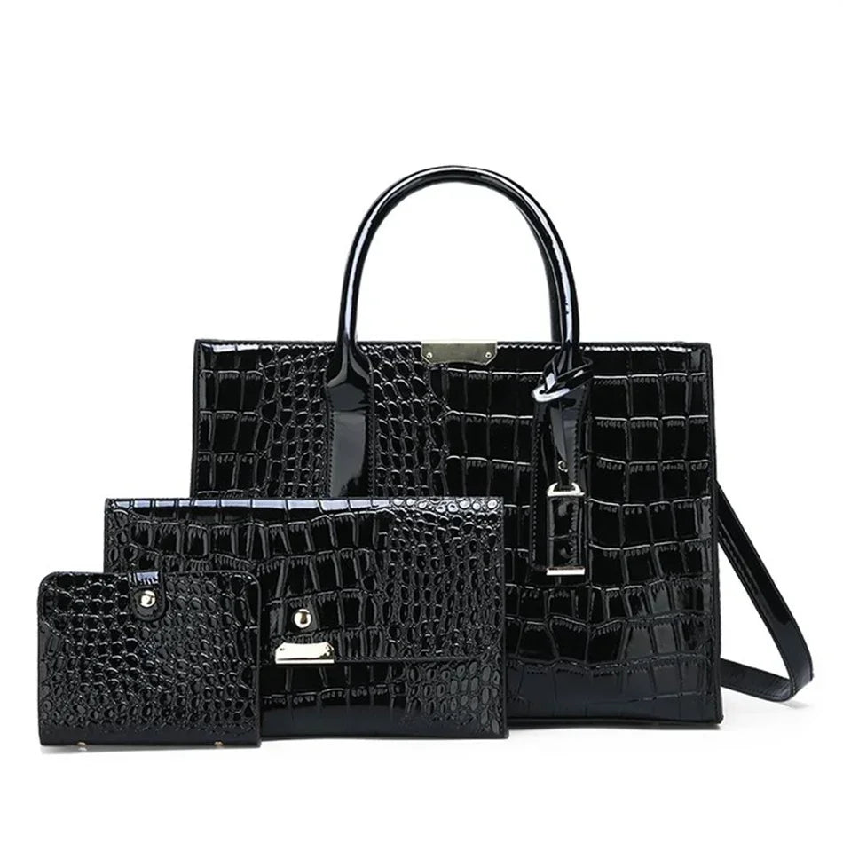 Luxe Croc Bag