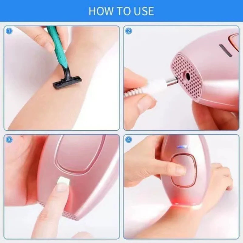 Full body laser hair removal device