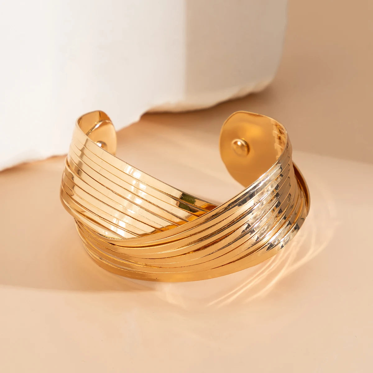 Open cuff bracelet