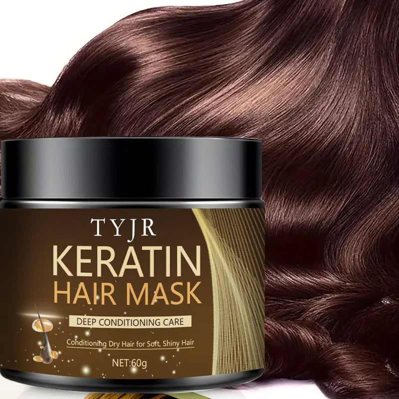 Professional Keratin Hair Mask for Deep Repair