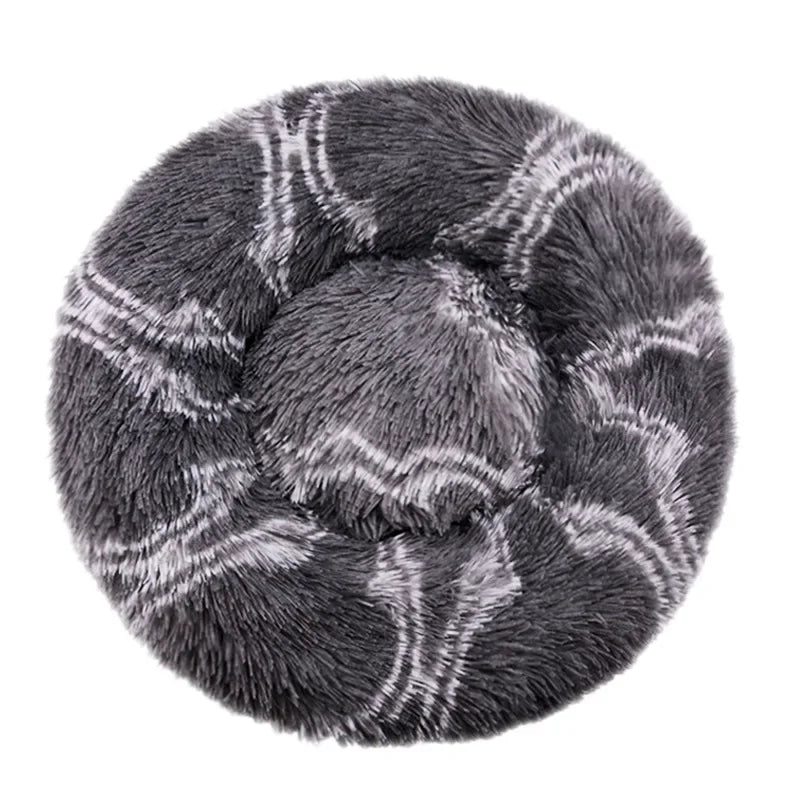 Super soft round pet bed