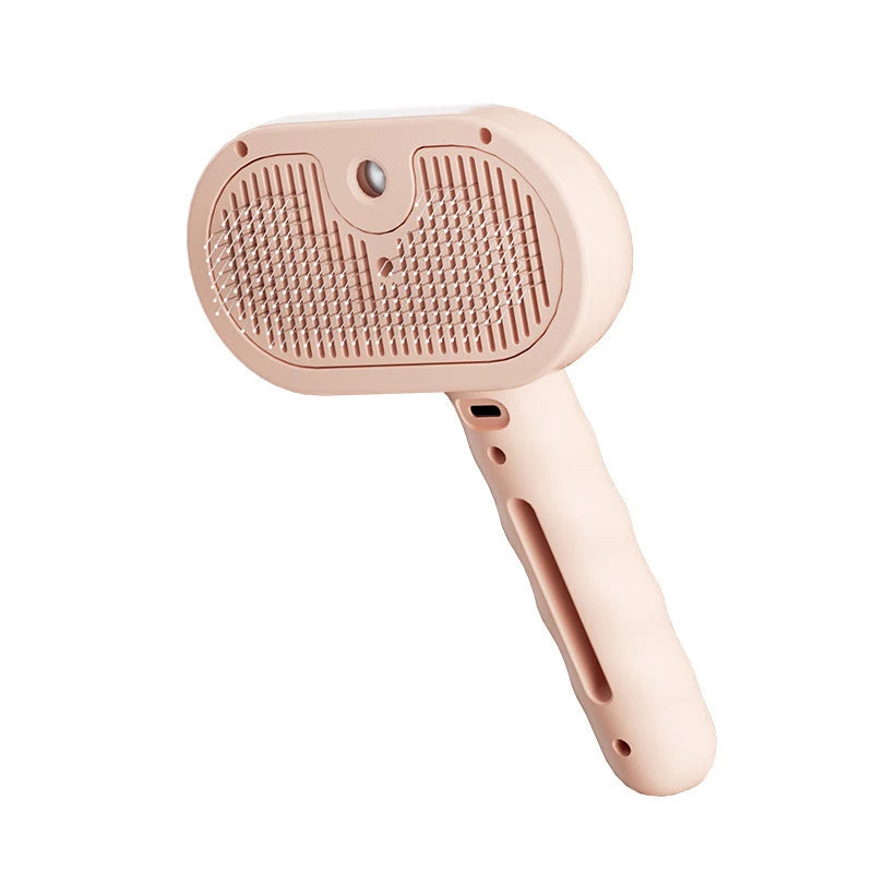 Steam massage brush for animals
