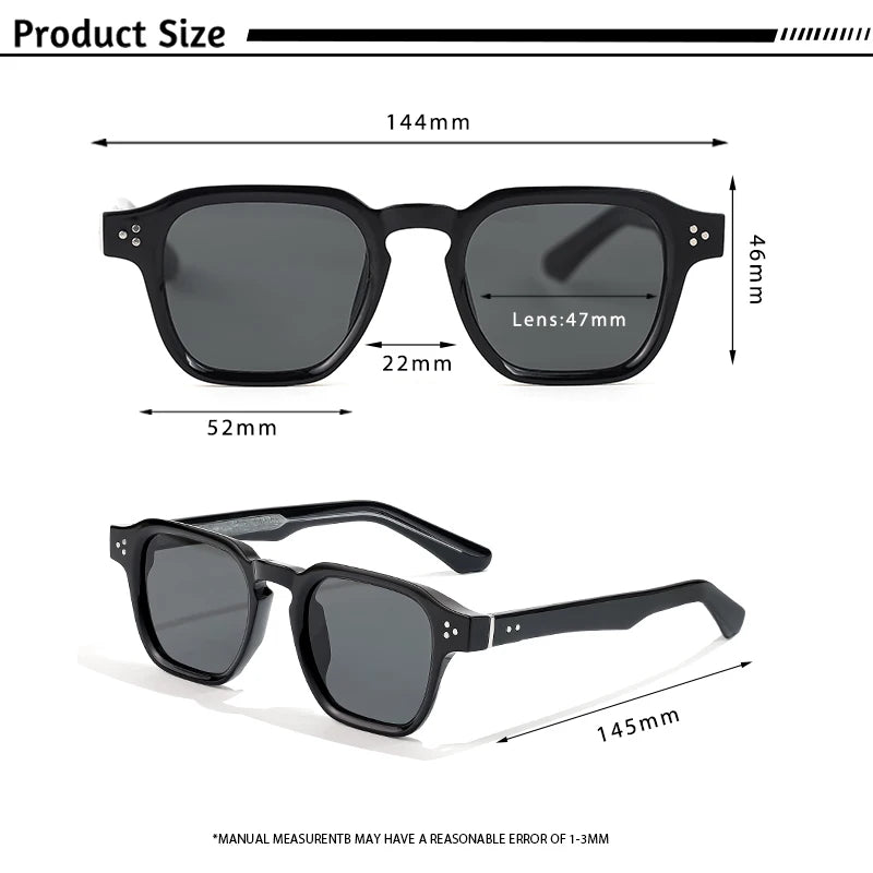 Caterside Classic Square Sunglasses