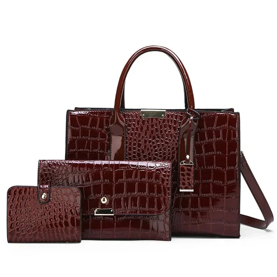 Luxe Croc Bag