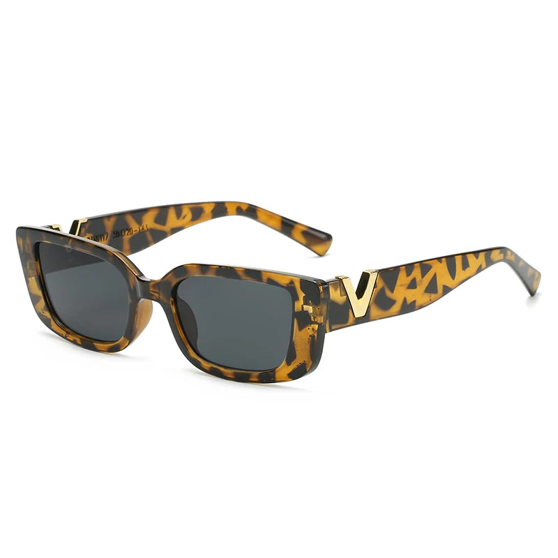 Fashion Rectangle Sunglasses Women