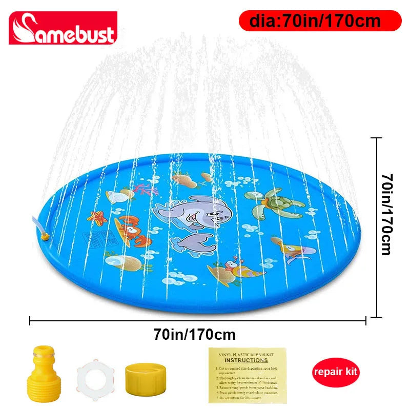 Water fountain mat