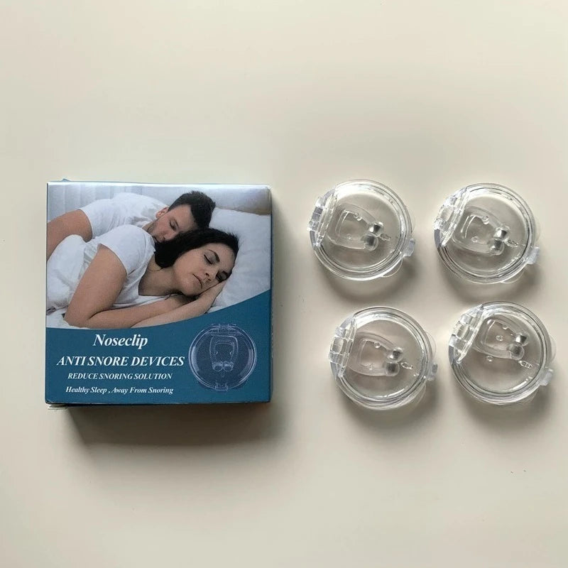 Anti-snoring nose clip