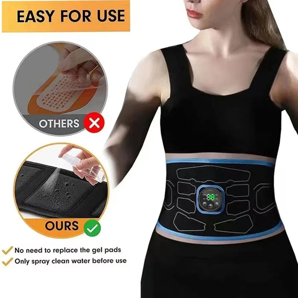 EMS Abdominal Toning Belt Waist Trainer