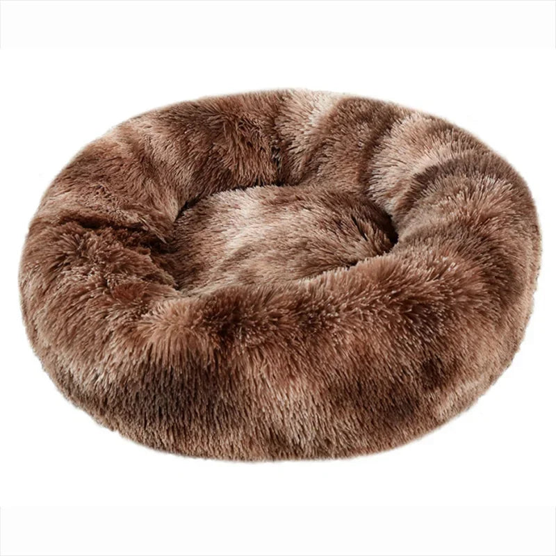 Super soft round pet bed