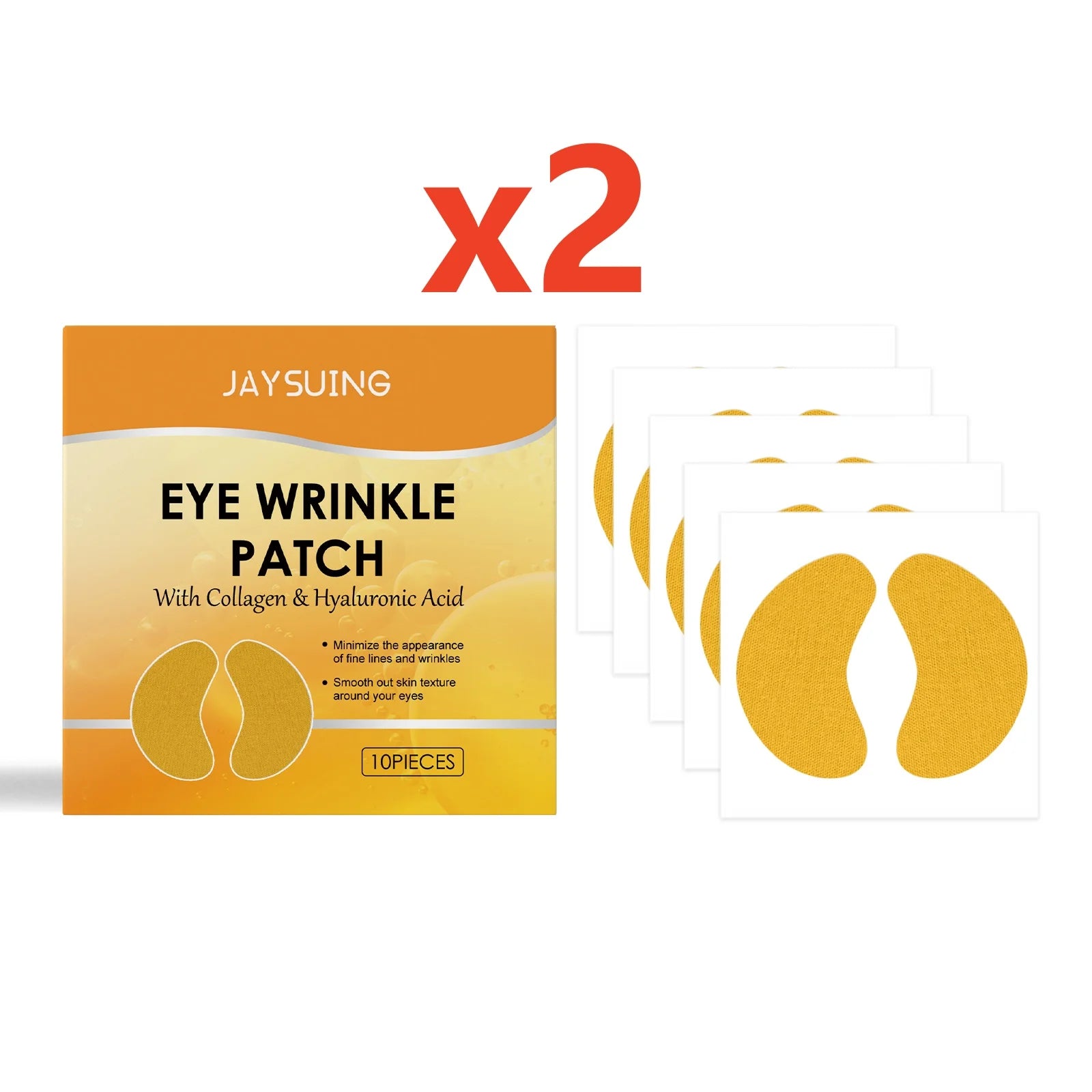 Anti-wrinkle face patches