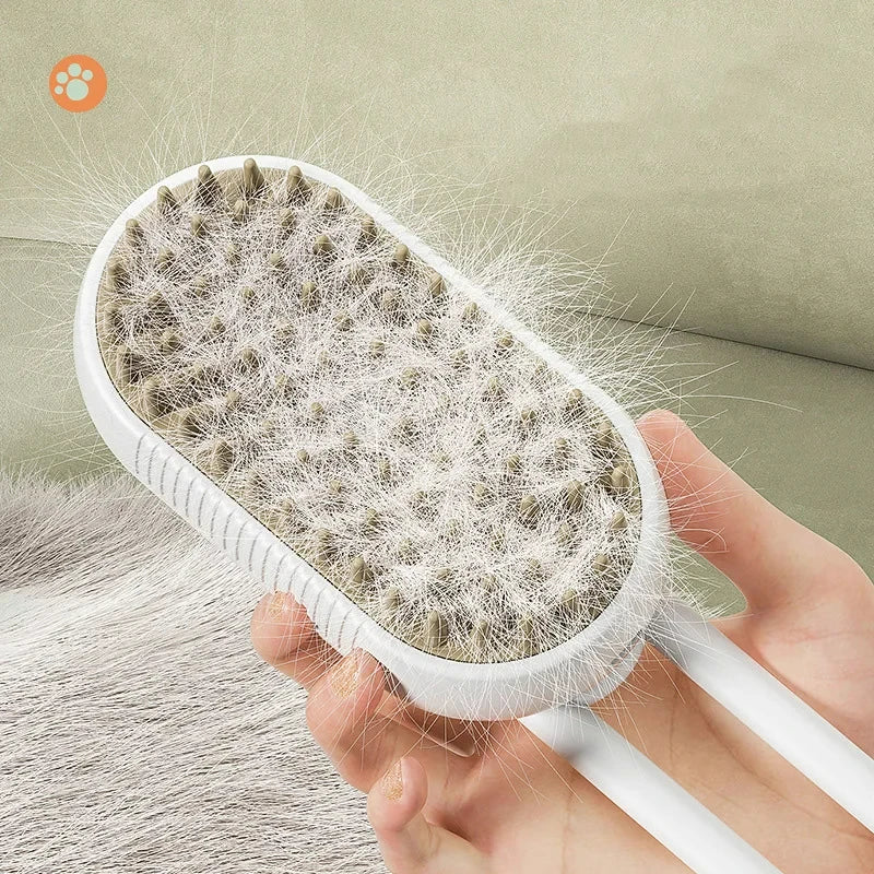 3-in-1 Electric Cat Bath Brush with Water Spray