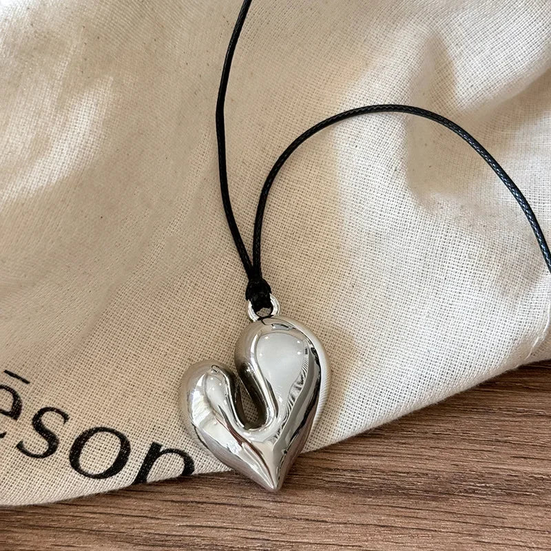 LATS Heart Pendant Necklace