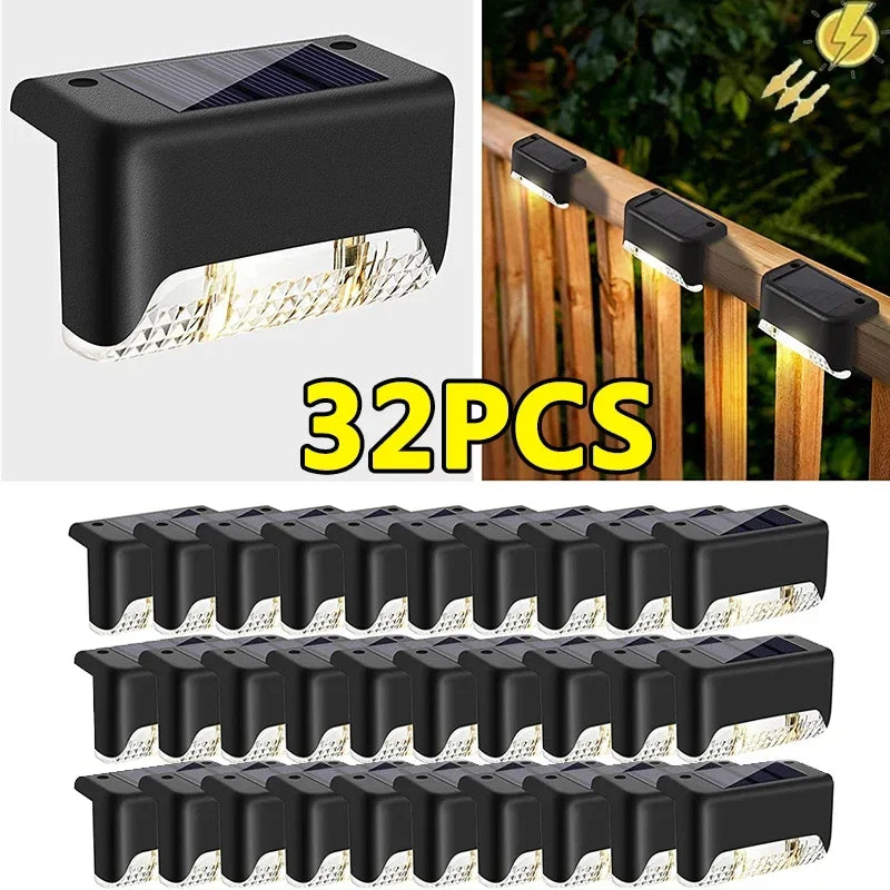 Waterproof solar lights for outdoor areas