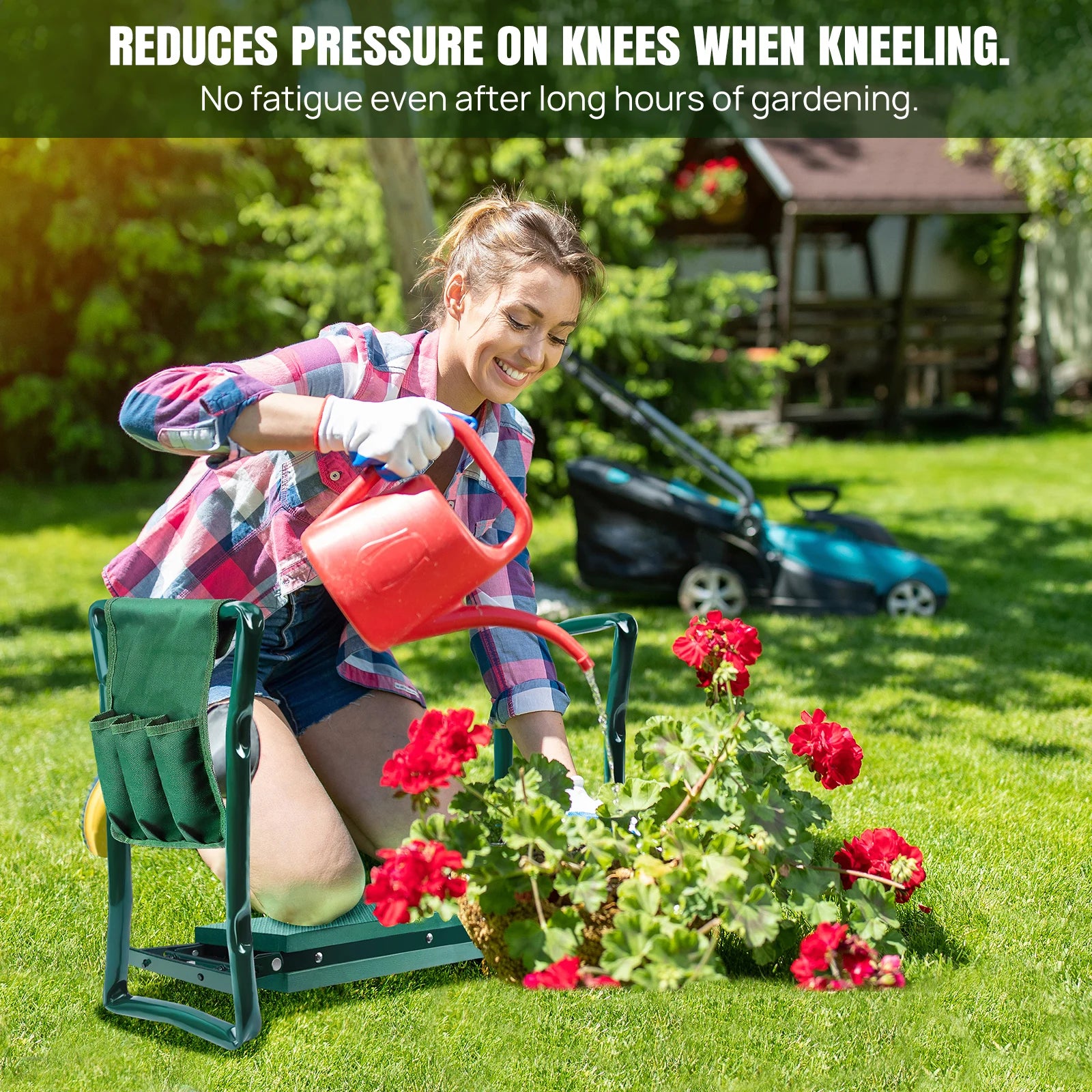 Folding garden chair