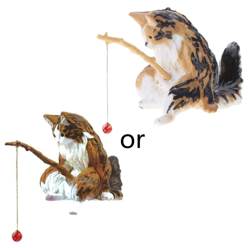 Cartoon fishing ornaments for landscaping