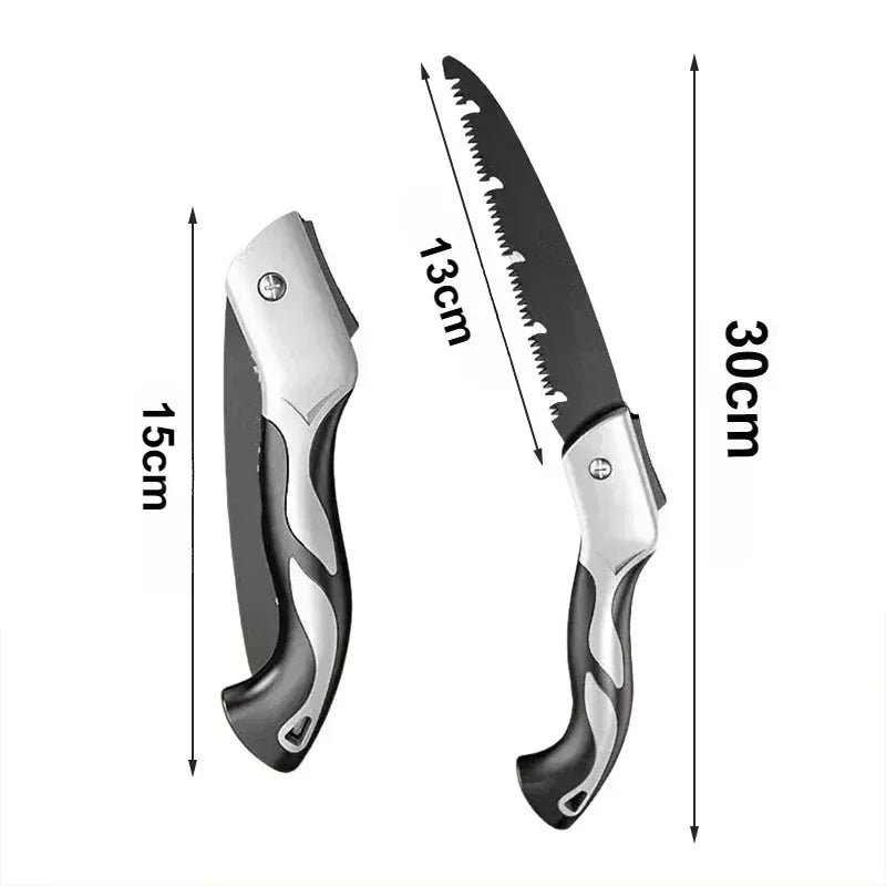 Portable pruning shears for gardening