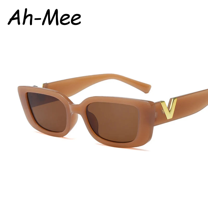 Fashion Rectangle Sunglasses Women