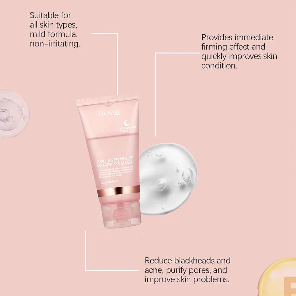 Collagen Night Wrapping Peel Off Mask Facial