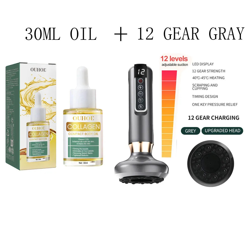 Electric GuaSha Anti-Cellulite Vacuum Cupping Massager