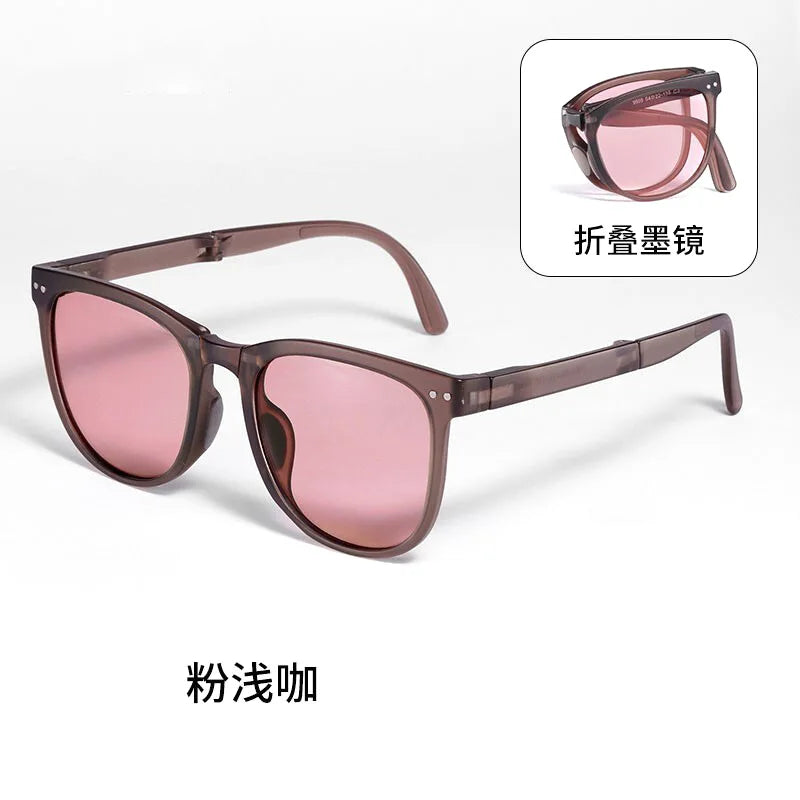 Foldable and portable sunglasses