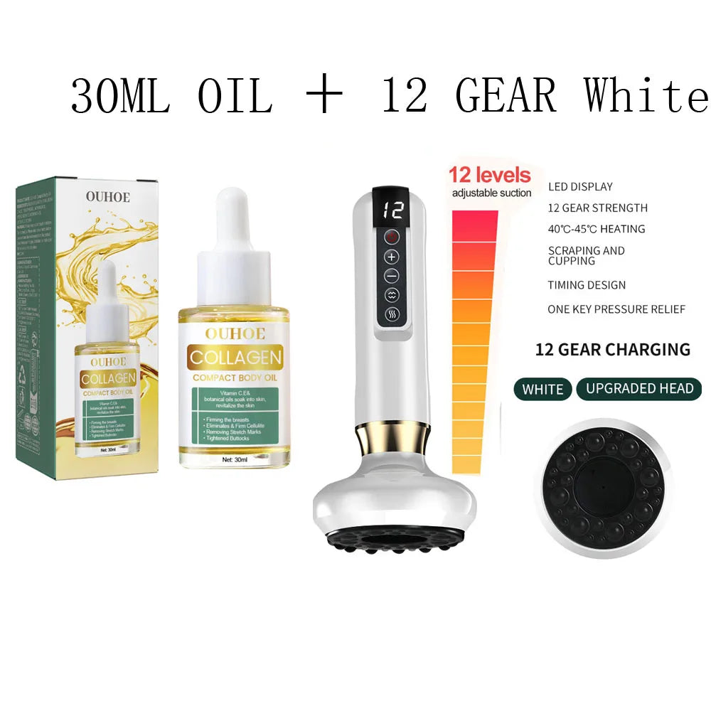 Electric GuaSha Anti-Cellulite Vacuum Cupping Massager